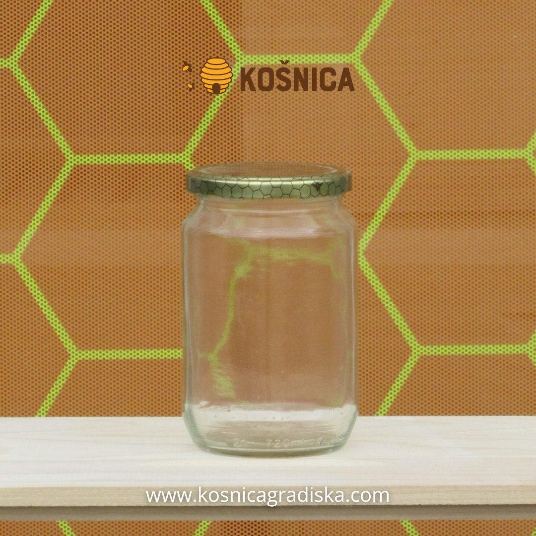 Staklena tegla 720 ml sa poklopcem